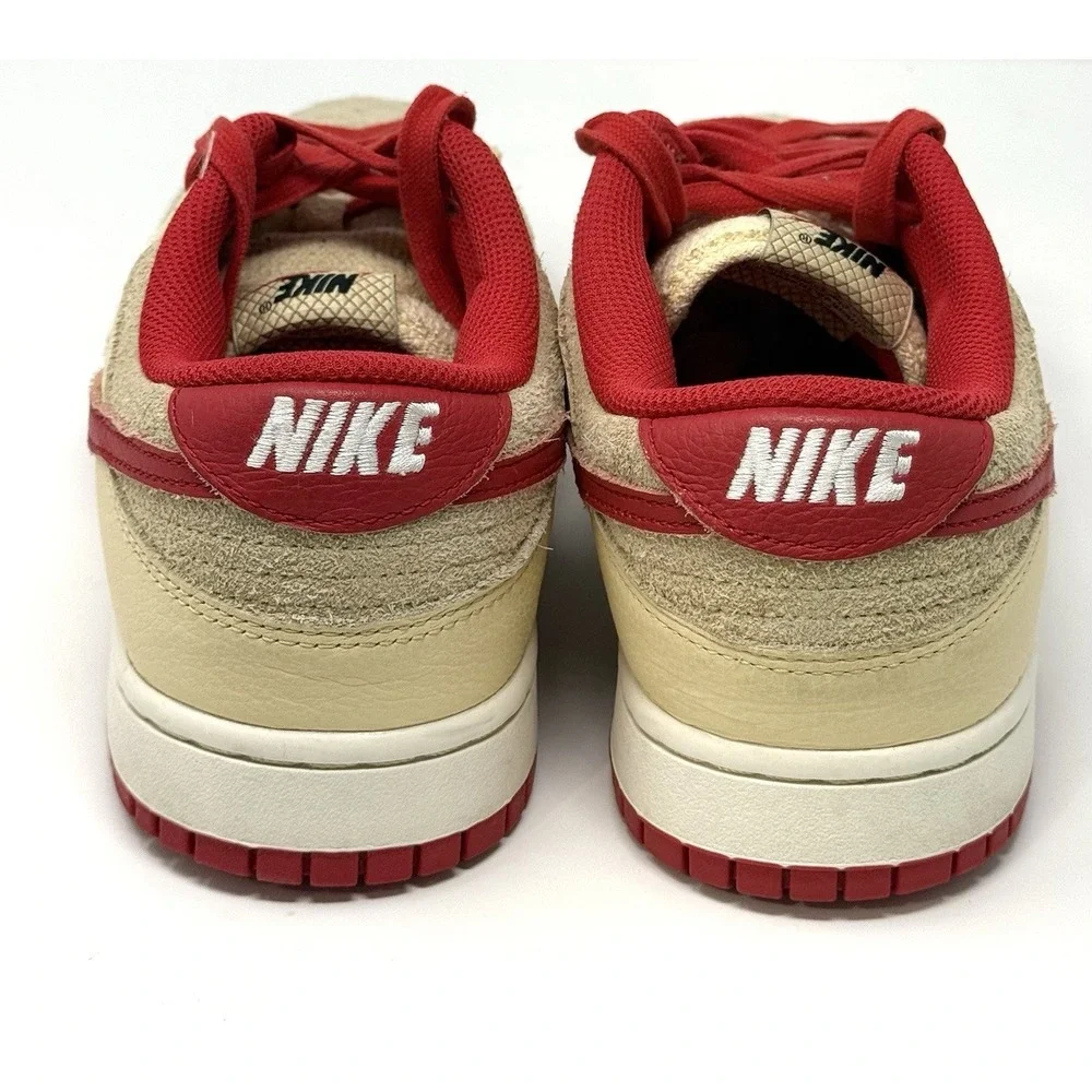Nike Dunk Low Retro SE Pale Vanilla University Red Men's Size 10 HJ9100-294